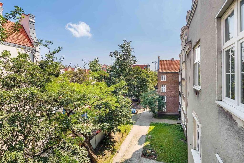 Ferienwohnung Urokliwy Apartament Danzig Exterior foto