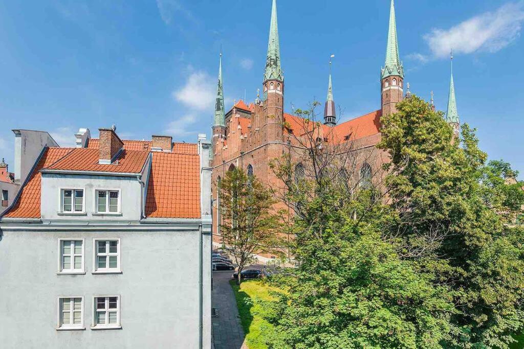 Ferienwohnung Urokliwy Apartament Danzig Exterior foto